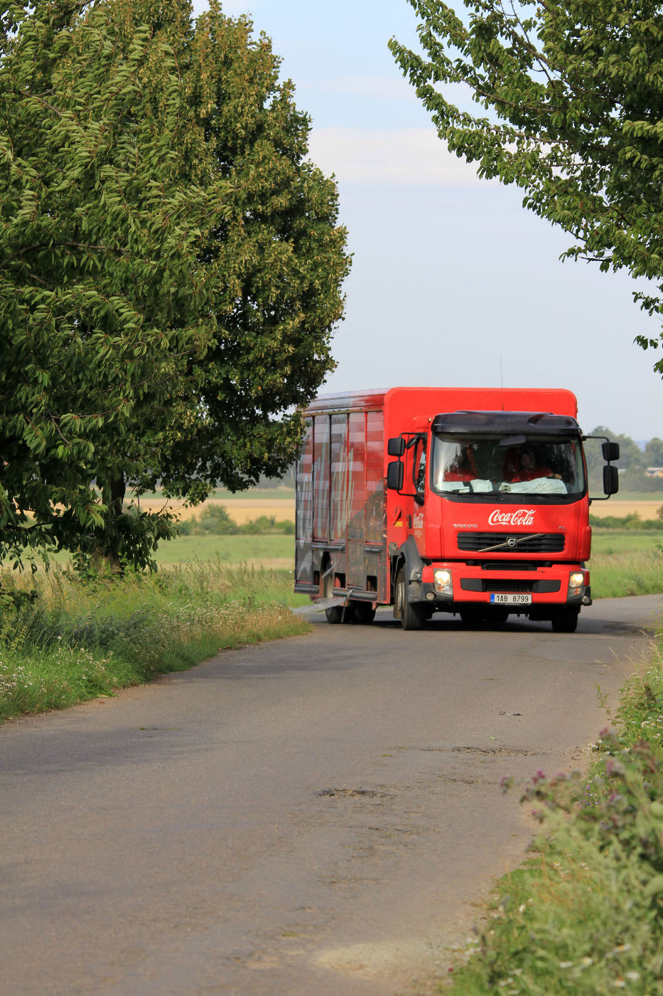 Volvo FL Coca-cola