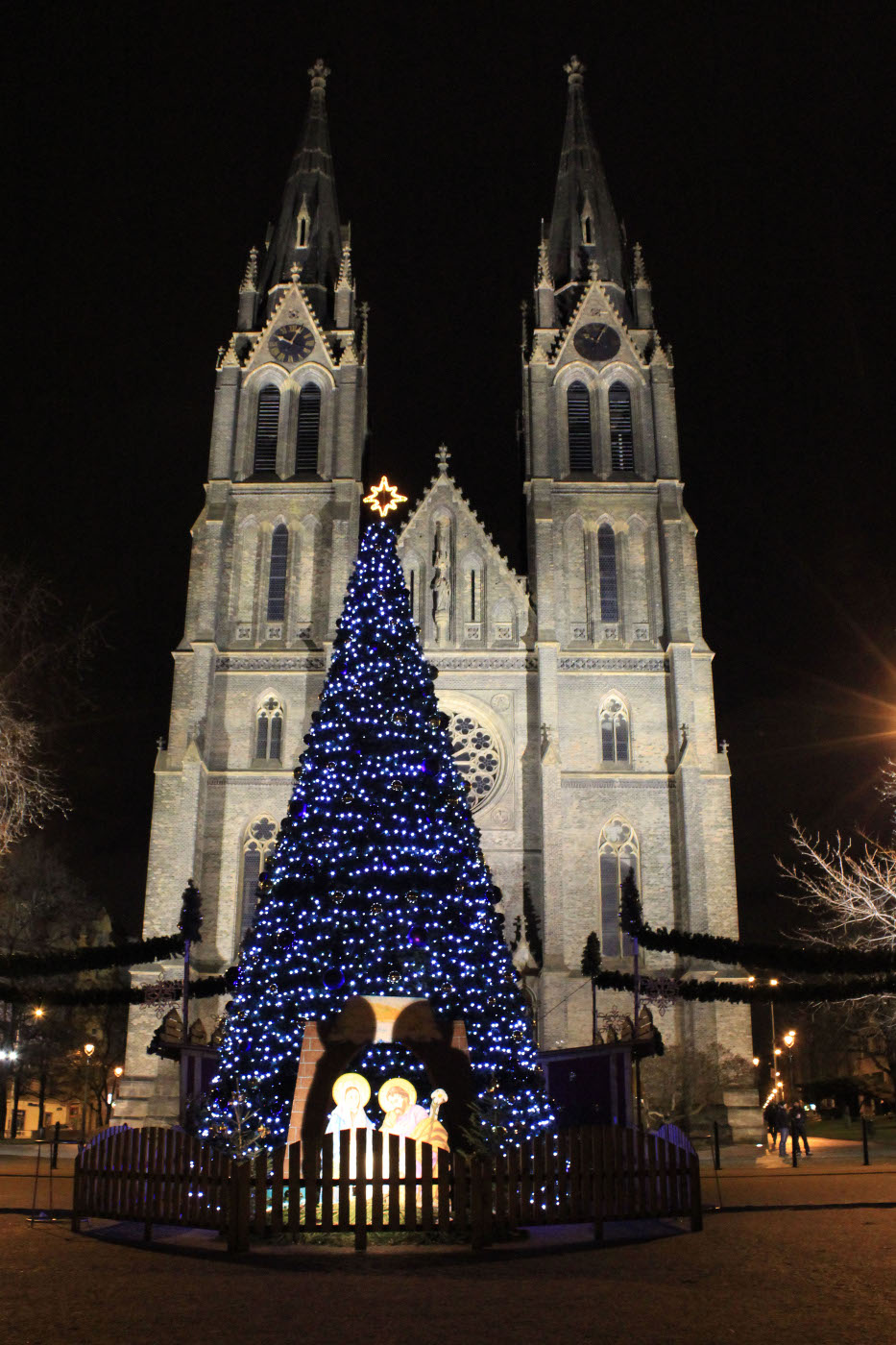 Vánoční stromeček náměstí Míru