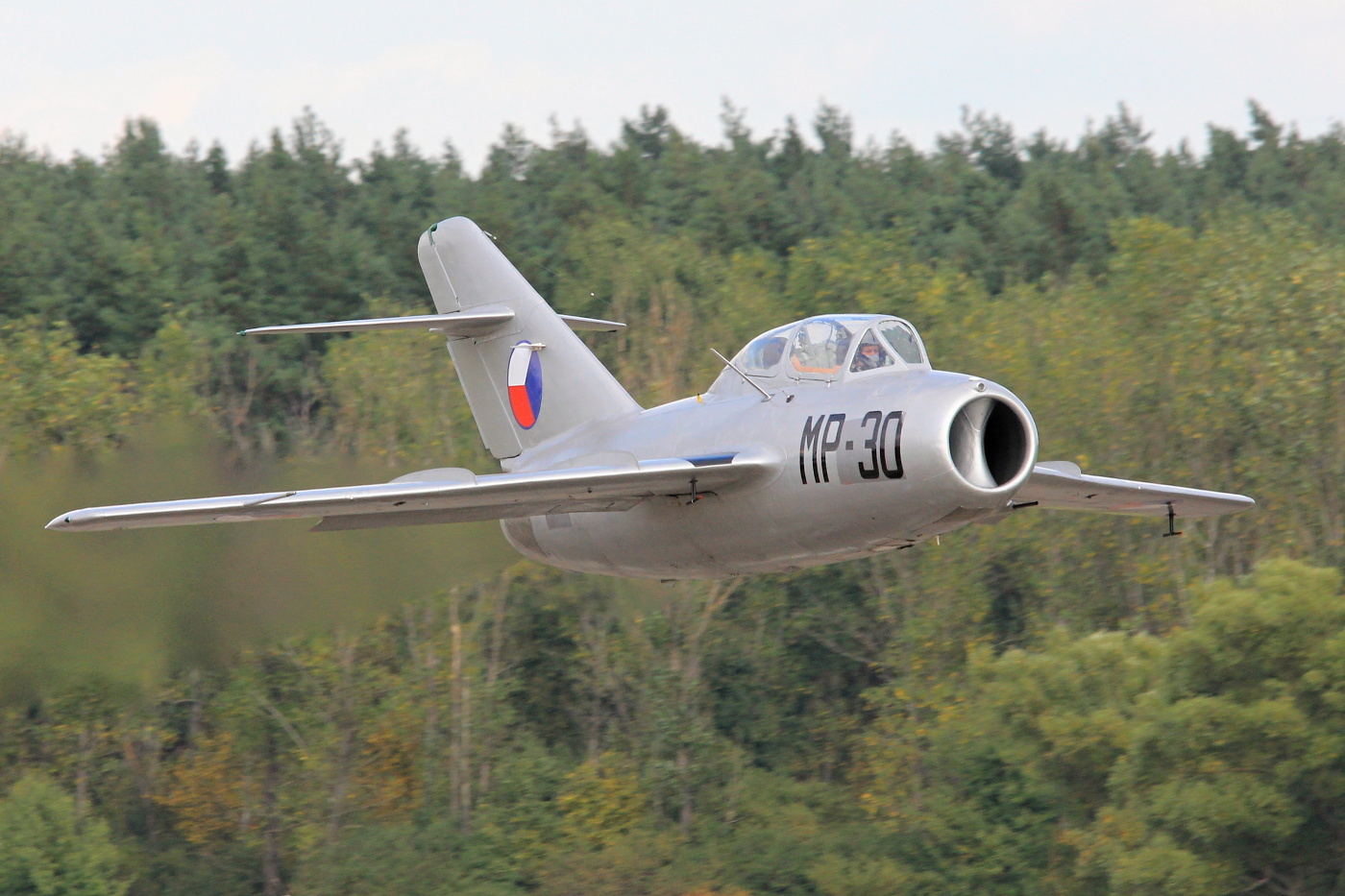 Mig-15 v čs. barvách