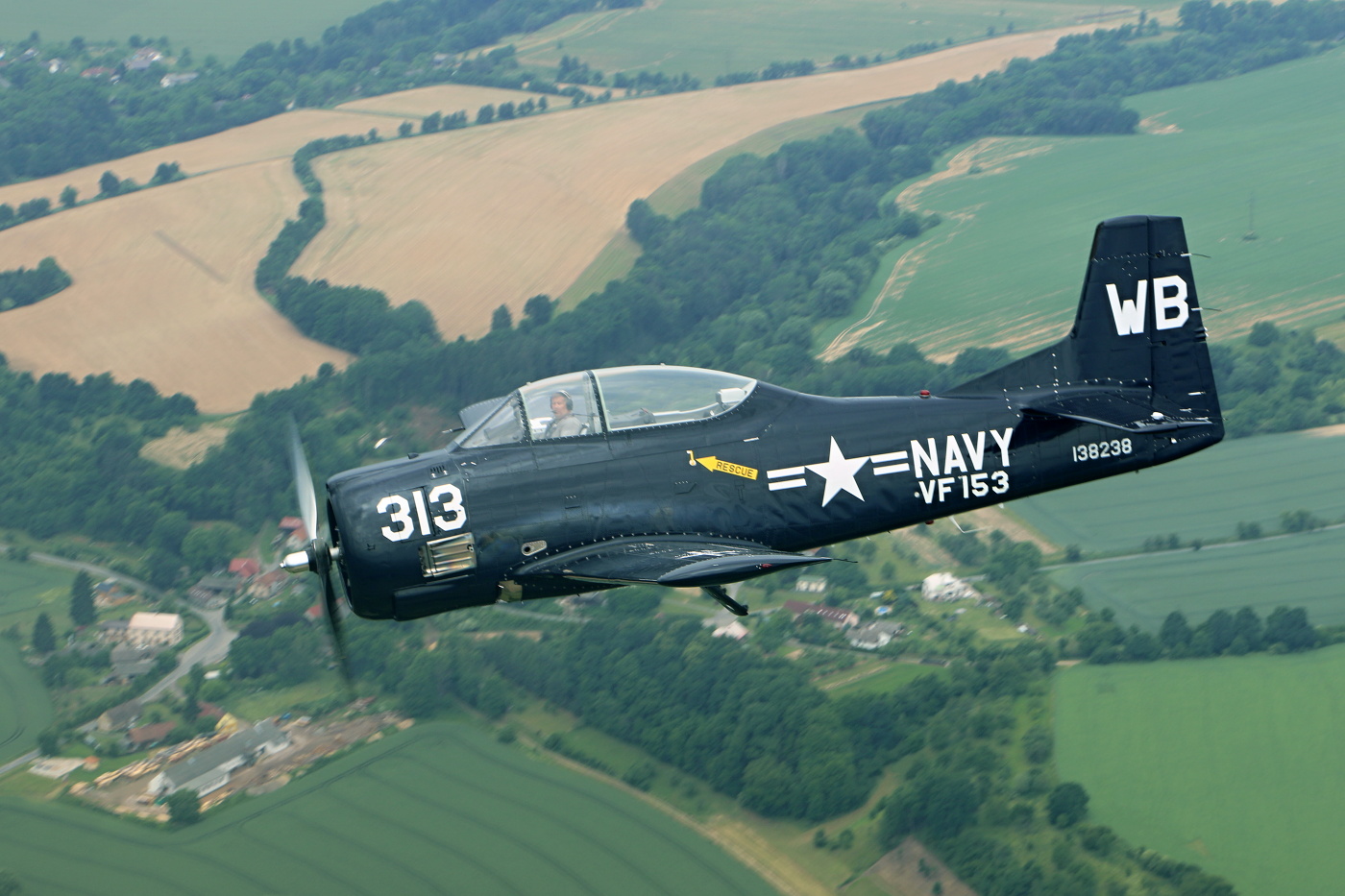 North American T-28B